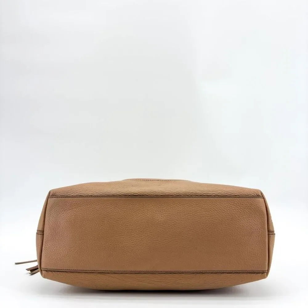 Gucci Soho Interlocking G Chain Shoulder Bag Beige
